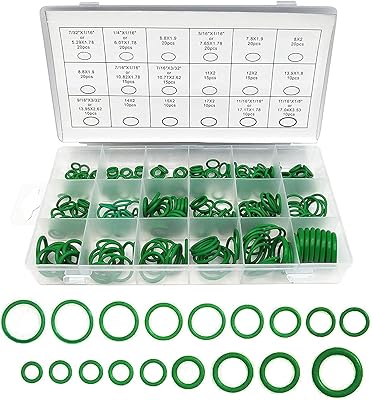270 pièces ensemble de 18 tailles de climatisation hnbr joints toriques outils