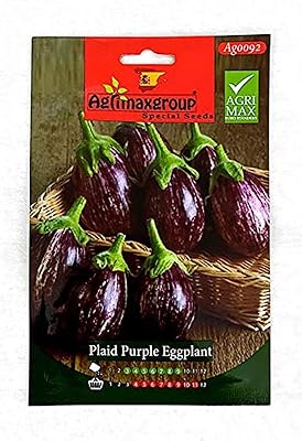 Graines d'aubergines gaufrées violettes (fabriquées en espagne) du groupe agrimax®