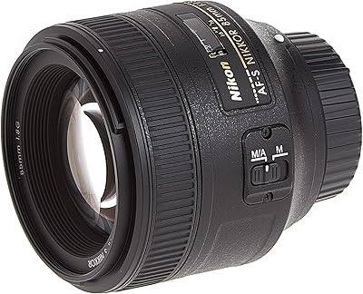 Objectif nikon nikkor 85 mm af-s 85 mm f/1.8g