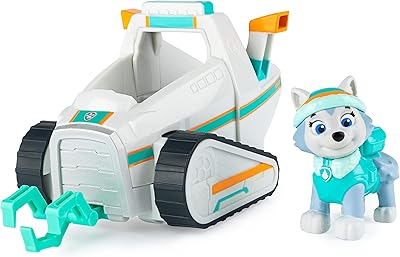 Véhicule chasse-neige paw patrol everest avec figurine à collectionner pour enfants partir