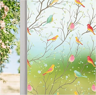 Film pour vitrail, film de confidentialité pour fenêtre sweet seven, film décoratif