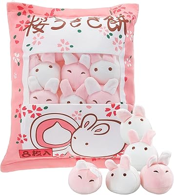 Oreiller en peluche mignon kawaii pour la décoration de la chambre, coussin amovible