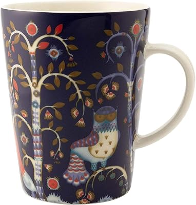 Tasse litella avec anse, bleu, 400 ml, paquet de 1