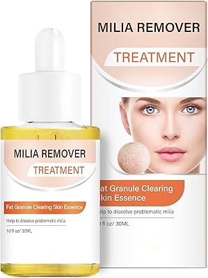 Milia spot remover aide à dissoudre et à réduire les milia, les points