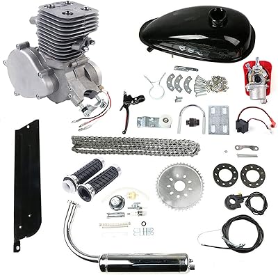 Kit de moteur de vélo frederimo motorisé 100cc 2 temps à essence refroidissement