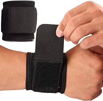 Orthèse de poignet réglable arabist, 2 pièces, sangles de poignet de compression confortables