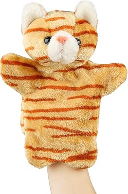 Marionnette à main chat, marionnette à doigt en peluche mignonne - jouet interactif pour enfants - cadeau éducatif pour crèche - jouet de jeu. Vos marques préférées à prix réduits sur Diaytar