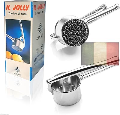 Presse-pommes de terre robuste de grande capacité, outil de cuisine, purée de pommes de terre, chou-fleur, fruits, légumes, igname, courge, presse-aliments pour bébé, presse-agrumes, passoire, broyeur de purée de chou-fleur. Achetez en toute sérénité sur Diaytar