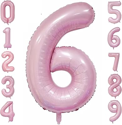 Ballons numérotés roses de 40 pouces, ballons en aluminium pour décorations de mariage