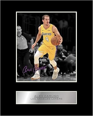 Photo d'impression autographe d'alex caruso los angeles lakers #01 nba. Des produits authentiques à prix réduits sur Diaytar Sénégal