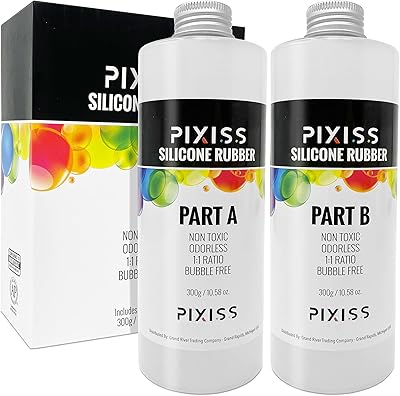 Kit de fabrication de moules en silicone pixis caoutchouc liquide sans bulles moule