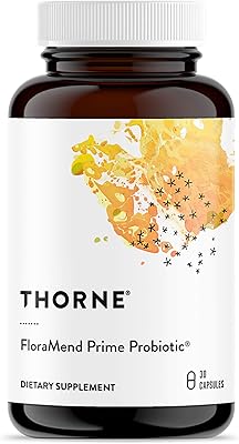 Thorne floramind prime probiotic - mélange de probiotiques de longue conservation et résistant