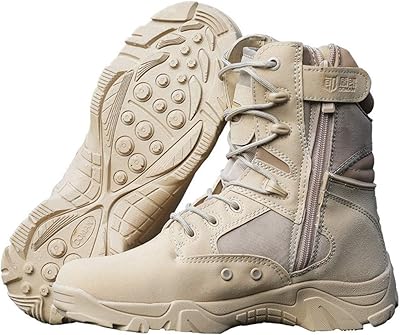 Bottes militaires tactiques pour hommes bottes du désert légères et respirantes