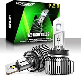 Ampoules de phare led novsight h11/h8/h9, 100 w 20 000 lumens, kit
