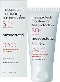 Crème solaire hydratante mésostatique pour peaux sèches spf 50 (50 ml)
