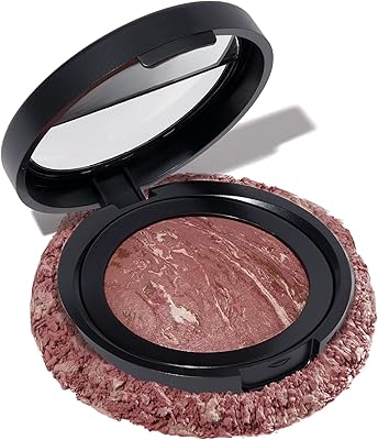 Laura geller new york baked blush-in-brighten marbled blush - down to earth un blush