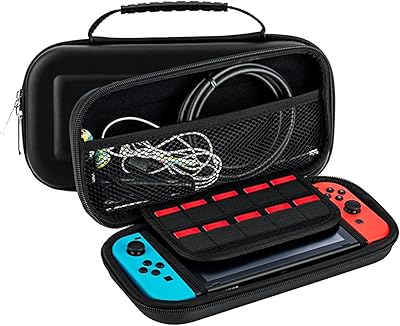 Sac de rangement sagreni pour nintendo switch oled et nintendo switch, boîte