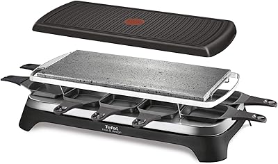 Tefal inox & design re45a8 raclette raclette électrique
