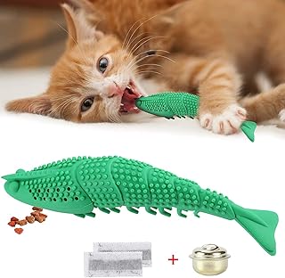Jouet de brosse à dents pour chat starthy lobster, jouet d'alimentation autonettoyant à
