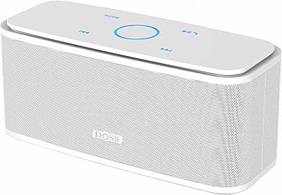 Haut-parleur bluetooth portable doss avec son hd et fonction tactile - blanc