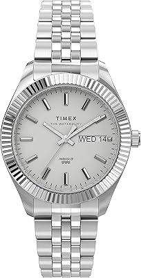 Boîtier en acier inoxydable timex waterbury legacy boyfriend de 36 mm