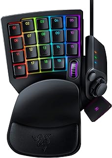 Clavier de jeu tartarus v2 avec 32 touches programmables avec couche de mica