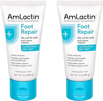 Crème thérapeutique pour les pieds am lectin 3 oz, paquet de 2