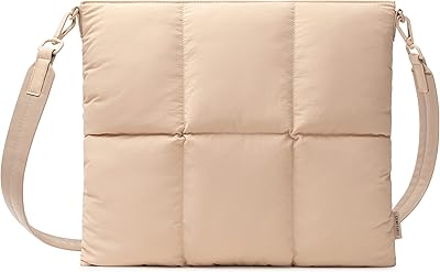 Sac à bandoulière confortable pour tablette puffer pour ipad pro 12,9 pouces, sac à bandoulière rembourré pour femme, housse de coussin avec bandoulière, beige. Un océan de bonnes affaires sur Diaytar Sénégal