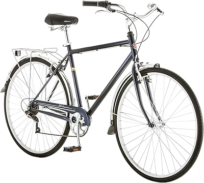 Vélo hybride schwinn wayfarer pour adultes, design rétro, cadre en acier moyen