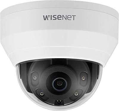 Caméra dôme ir samsung wizenet qnd-8010r 5m h.265 nw