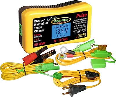 Chargeur d'impulsions battery saver premium 6 et 12 v 25 w dispositif