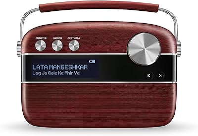 Lecteur de musique numérique portable srigama indian caravan sc03 - bois de cerisier