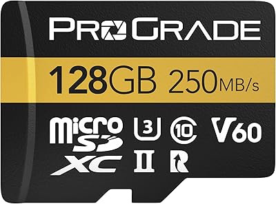 Carte microsd v60 (128 go) testée comme une carte sd pleine taille