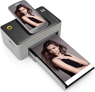 Imprimante photo instantanée portable kodak dock & wi-fi 4 x 6