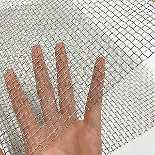 Treillage métallique tissé en acier inoxydable 304 2 pièces - 11,4