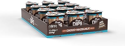 Nano protein dips chocolat noisettes 12x52g 624g (chocolat noisettes)