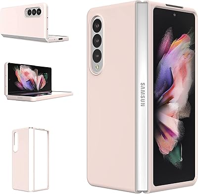 Coque fine anti-accrochage pour galaxy z fold 3 avec technologie micro