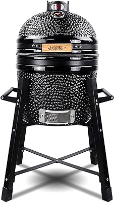 Gril au charbon de bois kamado en céramique london sunshine série junior