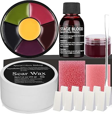 Kit de maquillage sea beauty halloween sfx roue de contusions 6 couleurs