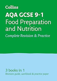 Aqa gcse 9-1 préparation des aliments et nutrition tout-en-un révision et pratique complètes