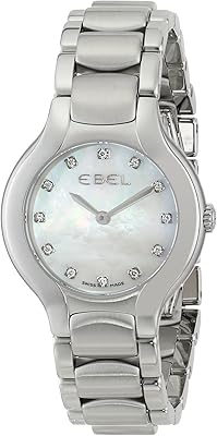 Montre pour femme ebel beluga pearl en acier inoxydable 1216038 montre