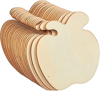 Rebuts de bois de pommier inachevés pour l'artisanat et les fournitures de classe