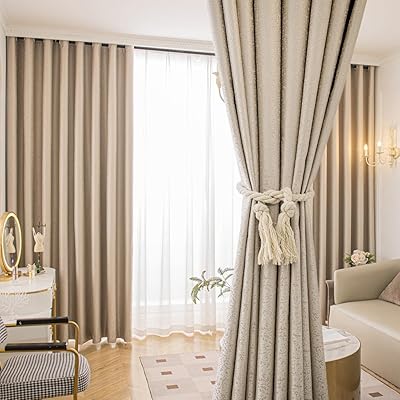 Judaizing rideaux occultants 100 % pour salon chambre à coucher rideaux