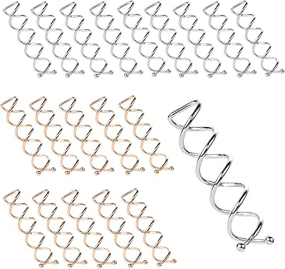 Amzoya rouleaux à pâtisserie en spirale, pinces à cheveux pour la coiffure, accessoires