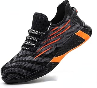 Chaussures de sécurité de travail légères et respirantes avec embout en acier, résistantes