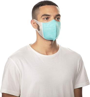 Masque de protection 3d [vert moyen 50 pièces]