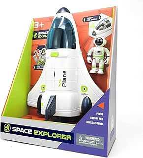 Ensemble de jeu avion fusée vaisseau spatial b&k, ensemble de jouets sons