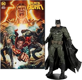 Mcfarlane toys - figurine dc direct 7 pouces avec bandes dessinées - black