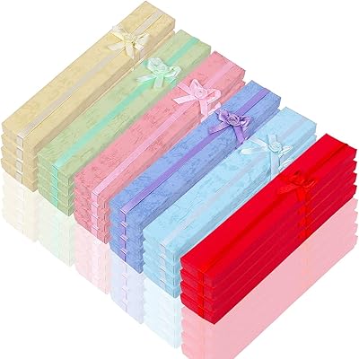 Coffret cadeau en papier pour bijoux colliers bracelets mariage fiançailles remise de diplôme