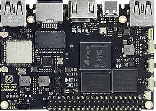 Ordinateur monocarte, vim3 pro amlogic a311d, ai npu, apu, usb 3.0, deux moniteurs
